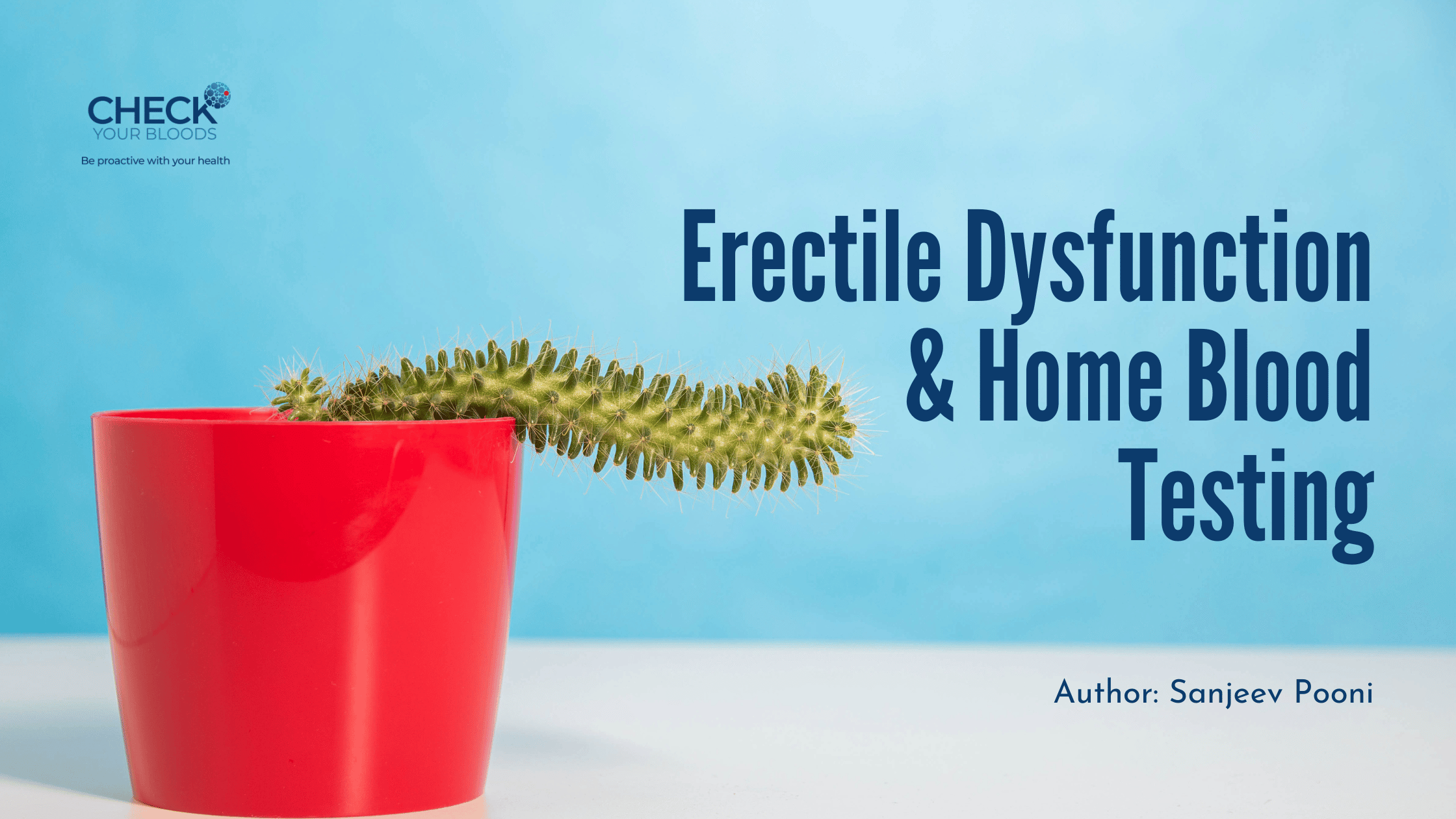 Erectile Dysfunction & Home Blood Testing